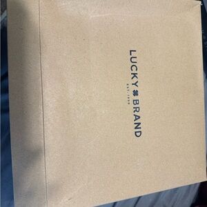 Lucky Brand Beige Gift Box